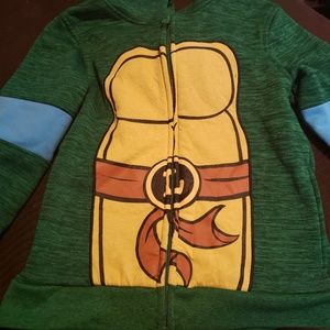 Blue Ninja Turtle Zipper hoodie